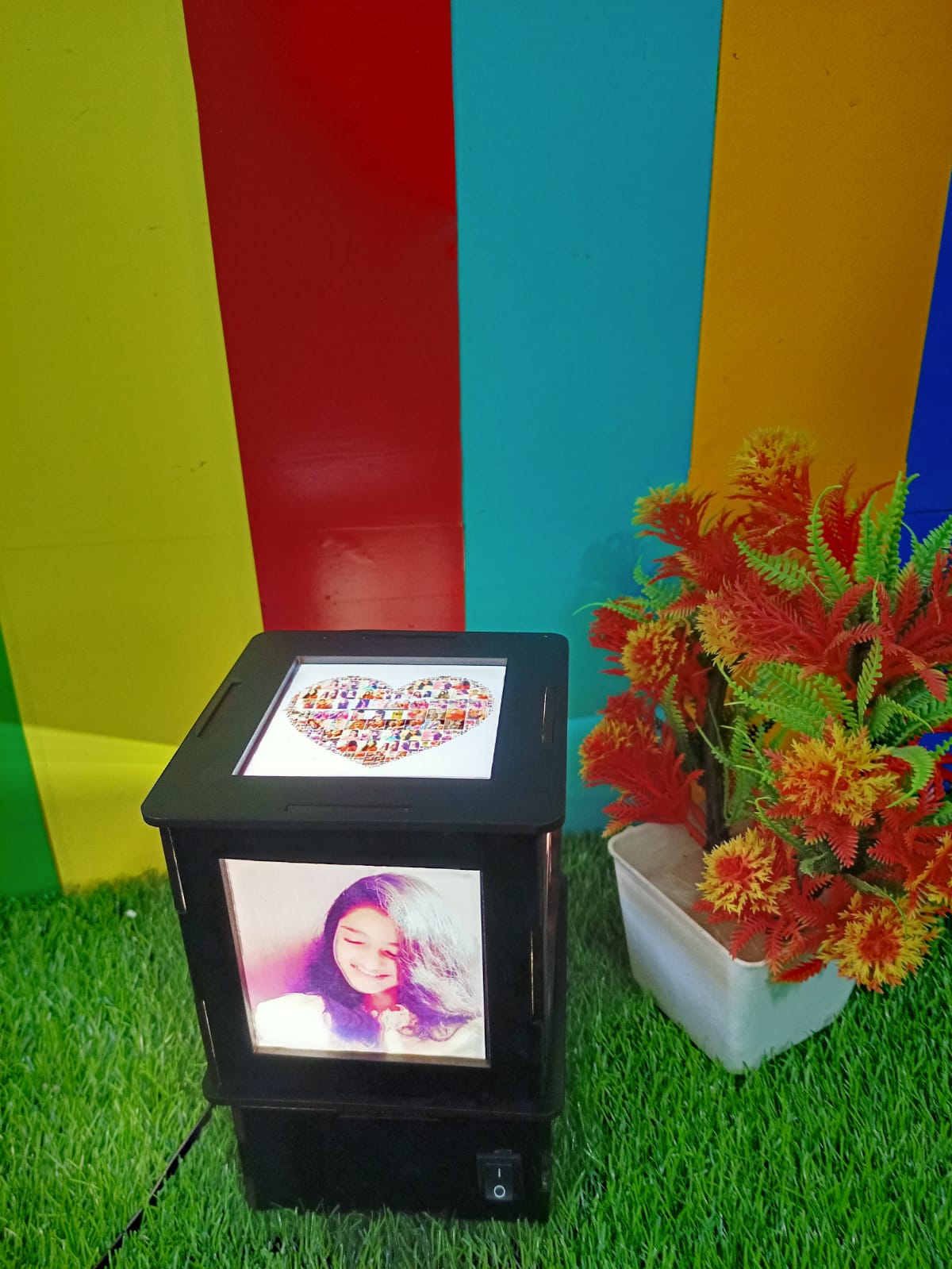 Colorful Personalized Rotating lamp