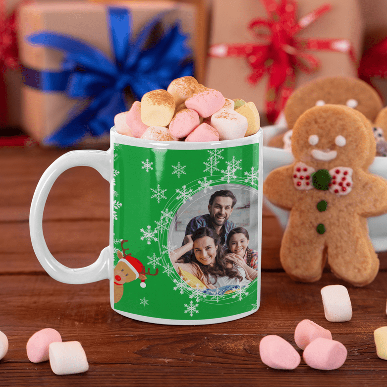 Christmas gift mug for family