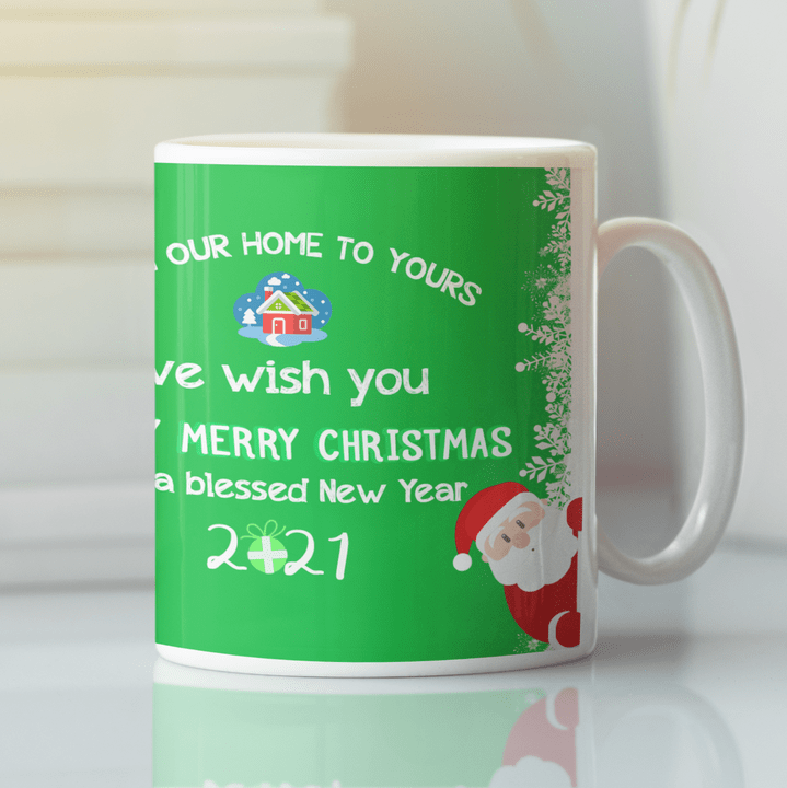 Christmas gift mug for family