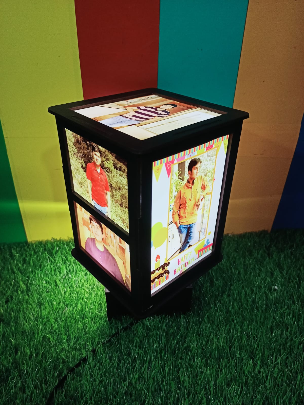 Colorful Personalized Rotating lamp