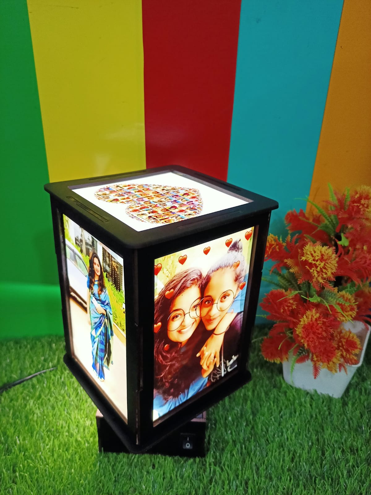 Colorful Personalized Rotating lamp