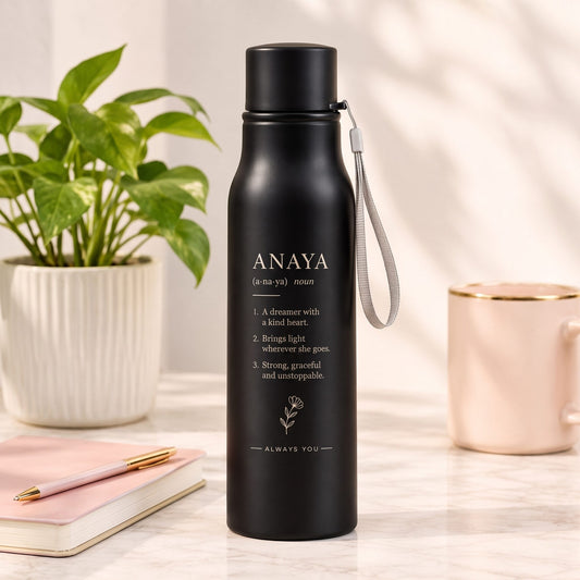 Personalized Name Definition Bottle | A Gift Made Just for Her